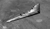 In 1948, the USAF was flight-testing Northrop's YB-49, but the head of the company believes guided missiles would reign supreme within a dozen years. (U.S. Air Force photo)
