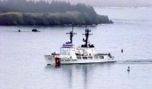The author argues that the Coast Guard needs two more multi-mission Legend-class ships to replace decades-old WHEC vessels such as Coast Guard Cutter Mellon (WHEC 717), seen here off Kodiak, Alaska. (USCG photo)